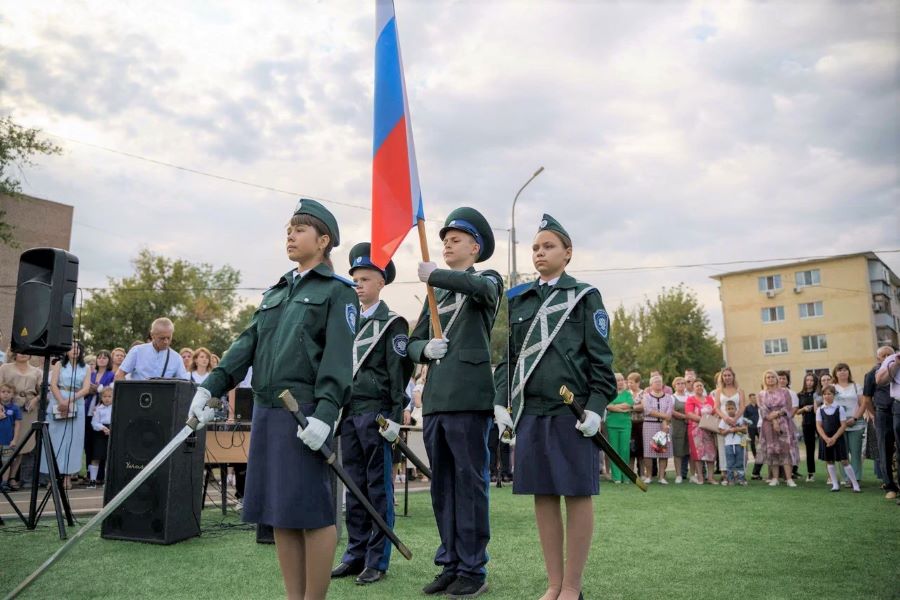 Новые казачьи кадетские классы начали учебу в Оренбуржье