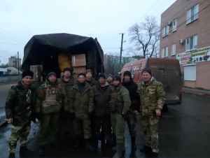 Казак из Камышлова доставил посылки бойцам СВО в Луганской Народной Республике